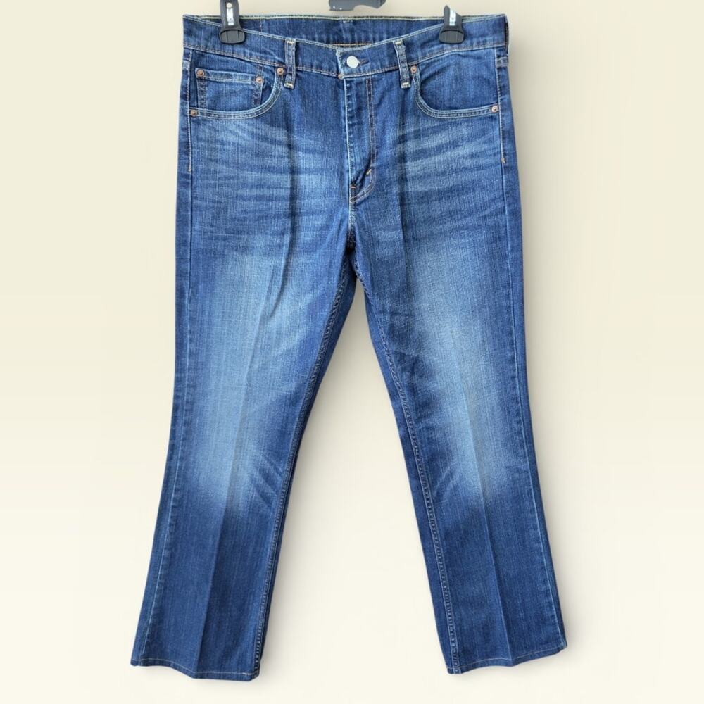 Levis 527 Mens 36 X 32 Classic Denim Jeans 5 Pocket Style Casual